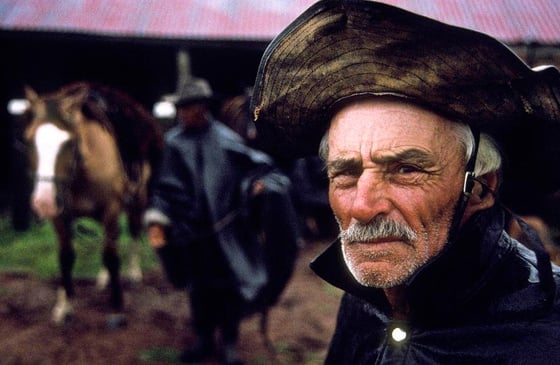 Uruguay - Vichadero - Portrait of Gaucho on ranch.