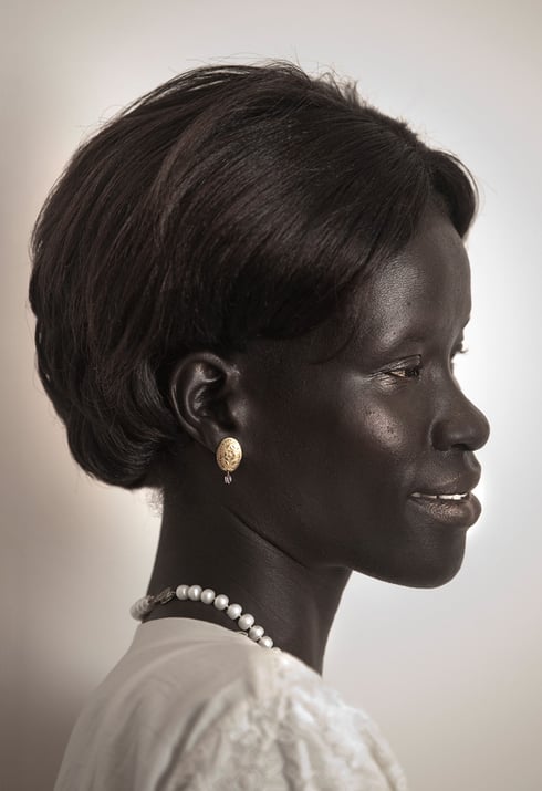 Face of South Sudan by Melanie Faith Dove